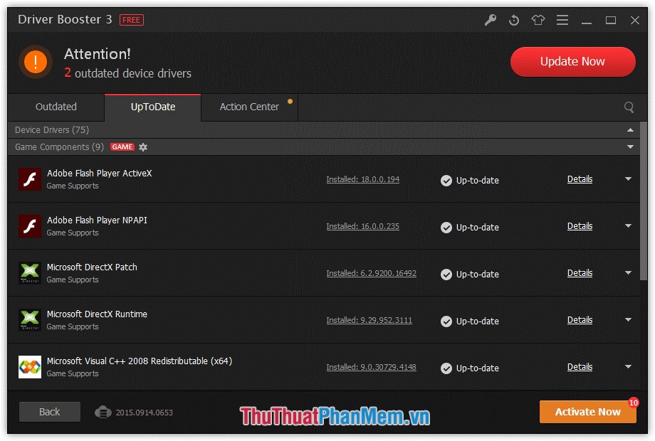 The software automatically updates the best Driver for computers Picture 1
