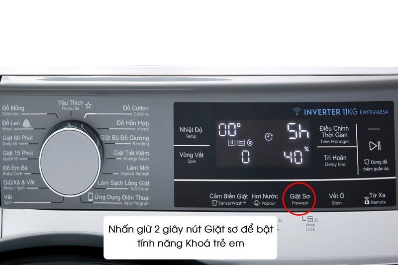 The special functions of the washing machine you may not know Picture 14