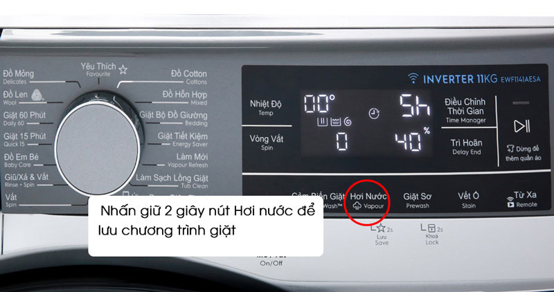 The special functions of the washing machine you may not know Picture 15