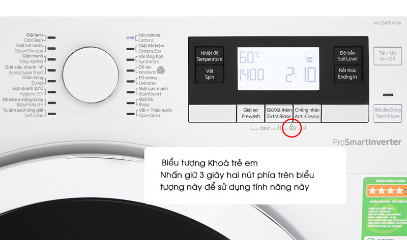 The special functions of the washing machine you may not know Picture 17