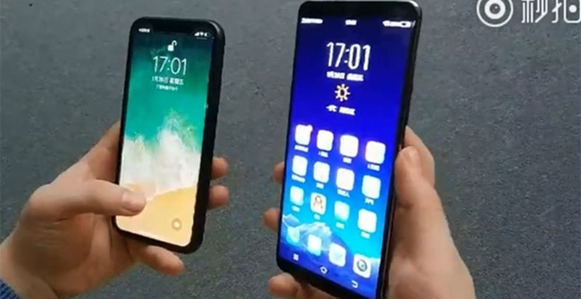 The speed of fingerprint sensor under the screen on the Vivo X20 Plus UD and Face ID of iPhone X, which one is faster? Picture 1