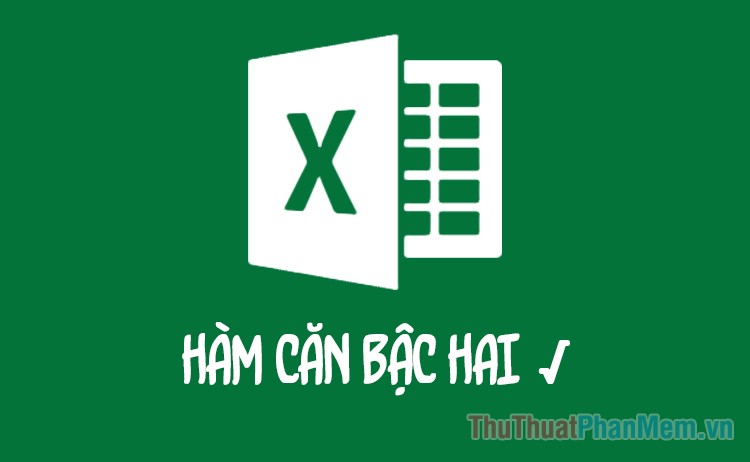 The square root formula in Excel - The square root function in Excel Picture 1