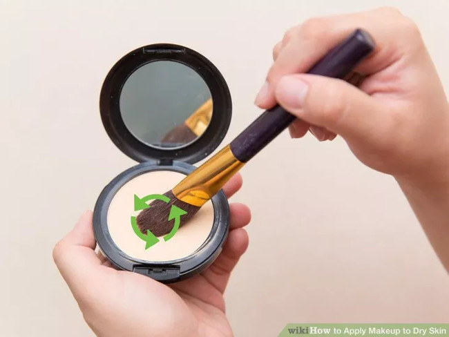 The standard 'no need to adjust' makeup steps for dry skin Picture 6