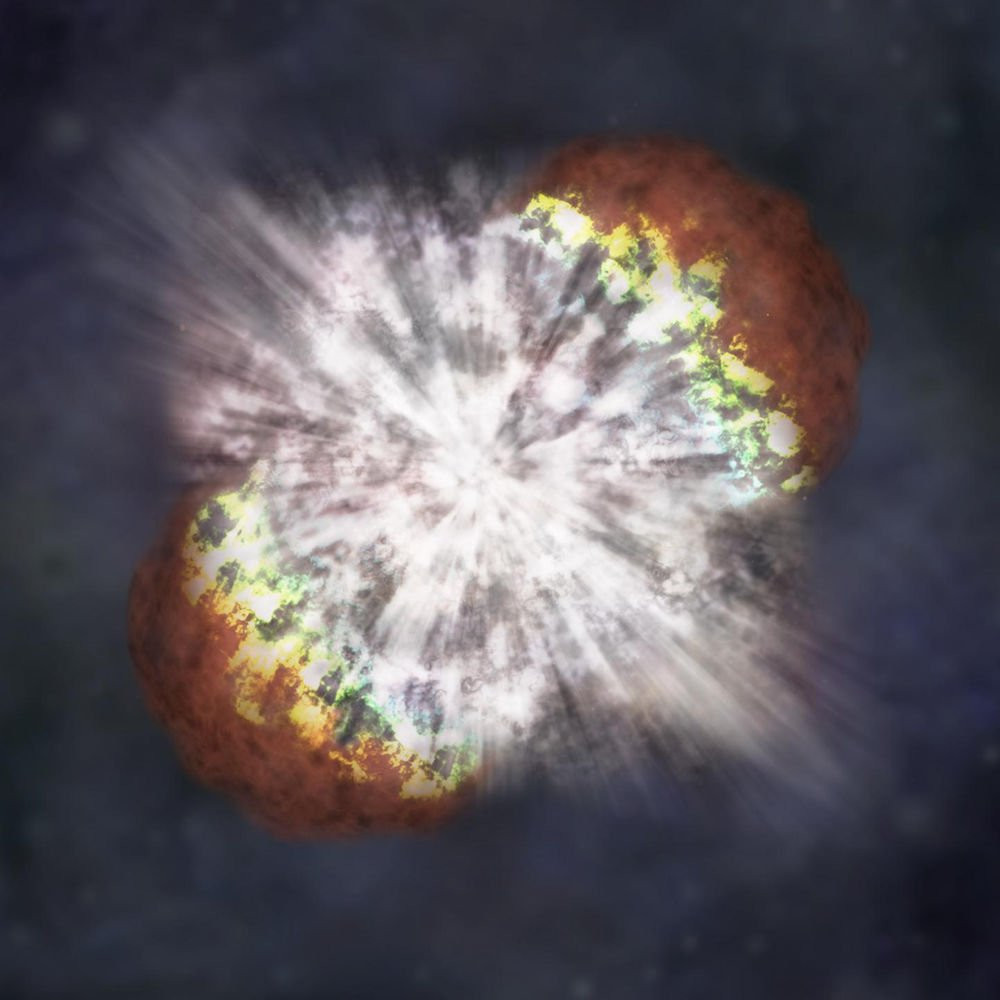 The supernova exploded twice in the universe, surprising astronomers Picture 1