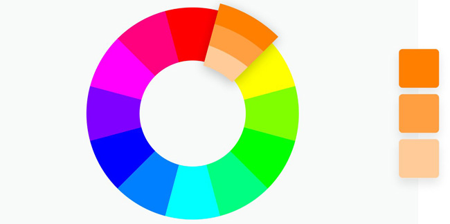 The terminology of color, wheel color and skill used to color Picture 8