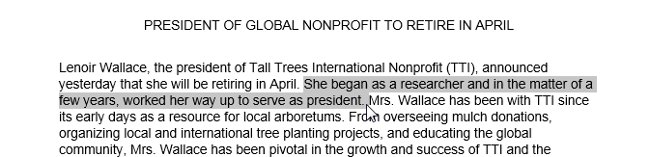 The text editing operations on Word 2013 are basic Picture 12