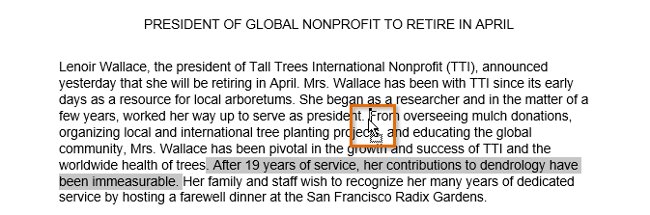 The text editing operations on Word 2013 are basic Picture 18