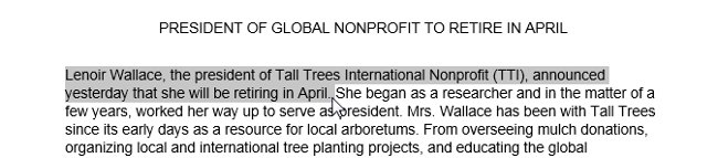 The text editing operations on Word 2013 are basic Picture 5