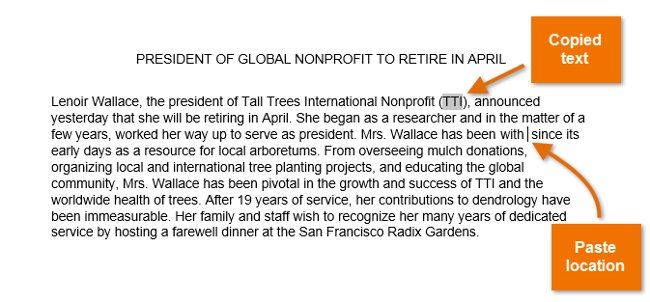 The text editing operations on Word 2013 are basic Picture 9