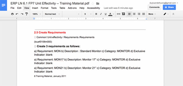 The tips should know with PDF files on Google Drive Picture 4