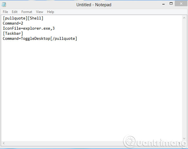 The trick for Windows 8 to boot straight into the desktop Picture 10