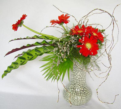 The unique flower arrangement patterns to discuss the Tet festival's day and fortune Picture 11