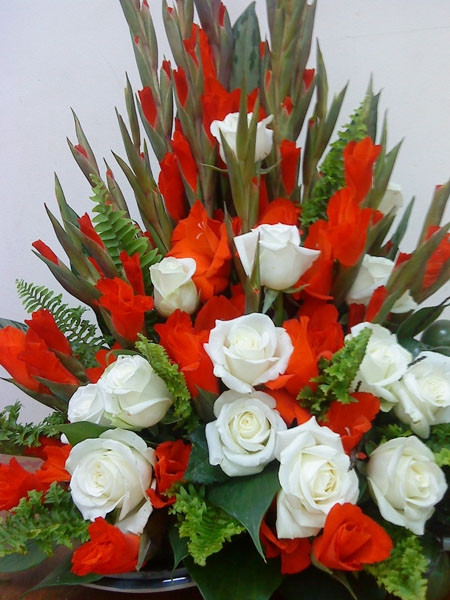 The unique flower arrangement patterns to discuss the Tet festival's day and fortune Picture 4