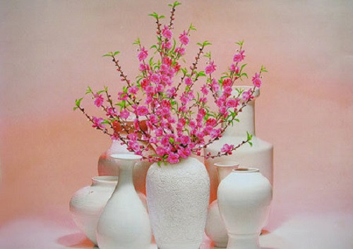 The unique flower arrangement patterns to discuss the Tet festival's day and fortune Picture 8