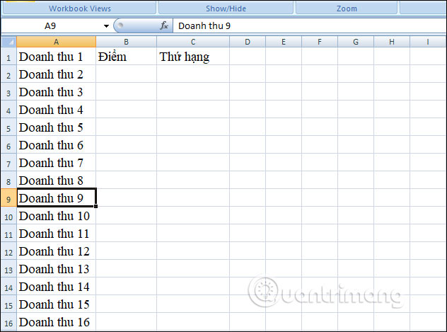 The use of the Split tool separates the Excel data table Picture 5