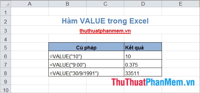 The VALUE function converts a numeric string to a number format in Excel Picture 2