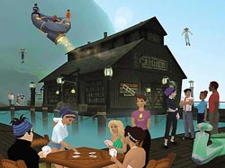 The virtual network world of the future Picture 3