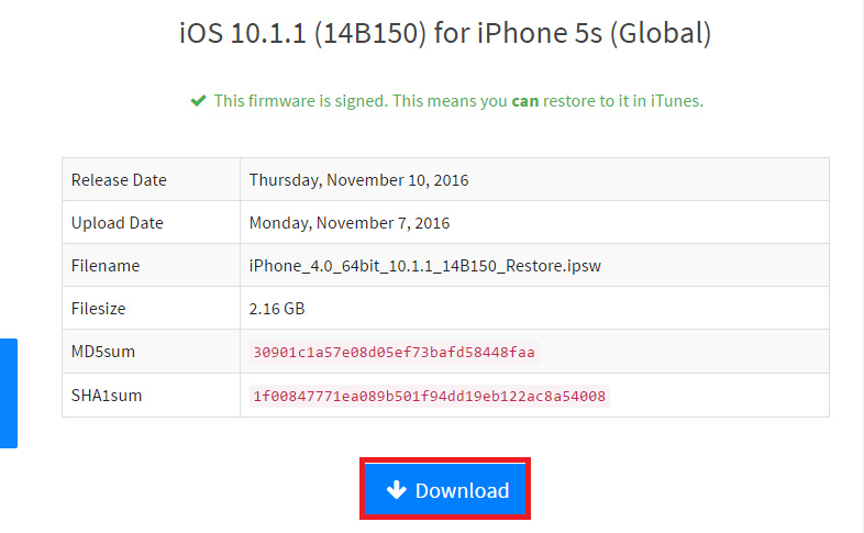 The way to downgrade from iOS 10.2 to 10.1 does not lose data Picture 4