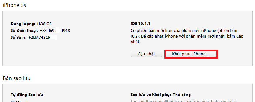 The way to downgrade from iOS 10.2 to 10.1 does not lose data Picture 6