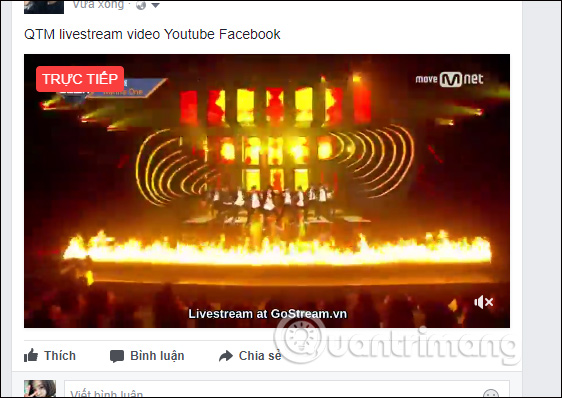 The way to stream live videos to Facebook does not require Open Broadcaster Software Picture 17