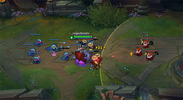 The way you can still be 'Green' without killing much in League Picture 2