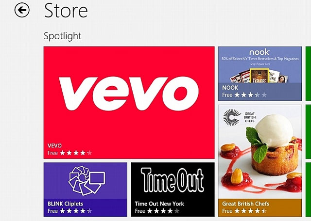The Windows Store reached a milestone of 100,000 applications Picture 1