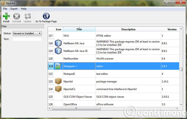 The wizard supports installation, removing many software at the same time in Windows Picture 3