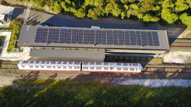 The world's first solar tram officially launched Picture 2