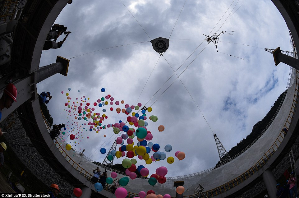 The world's largest telescope hunting aliens Picture 8