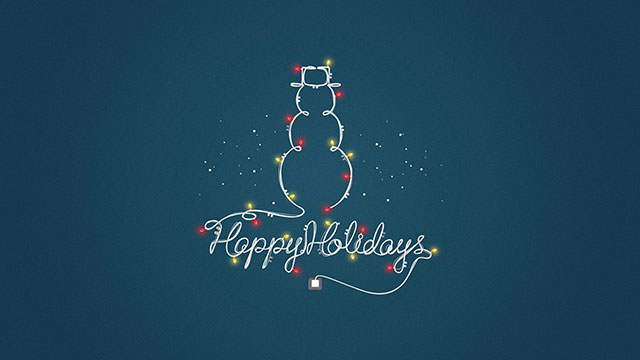 These beautiful glitter Christmas wallpapers for computers Picture 11