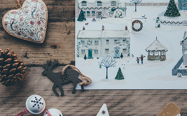 These beautiful glitter Christmas wallpapers for computers Picture 22