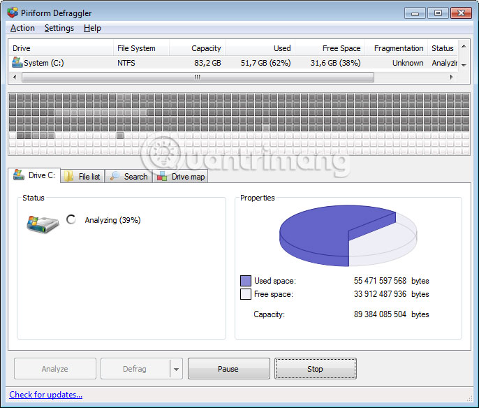 These quality hard drive defragmentation software Picture 3