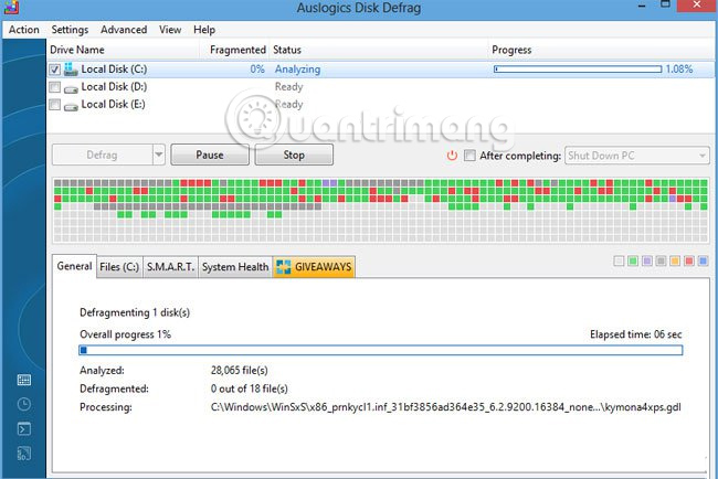 These quality hard drive defragmentation software Picture 5