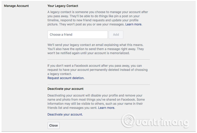 Things to do before deleting your Facebook account Picture 4