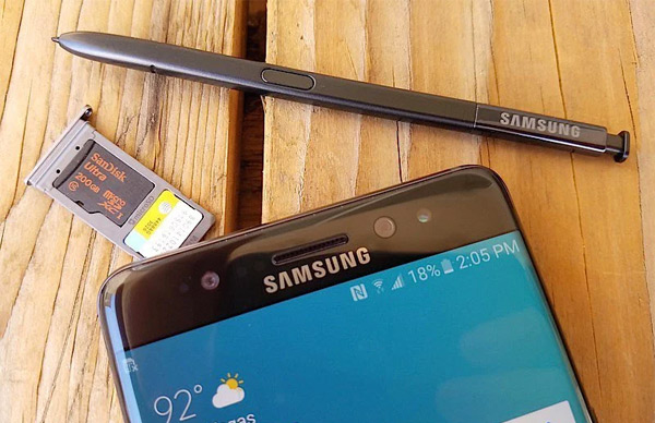 Things to know about Samsung Galaxy Note 7 microSD memory card Picture 3