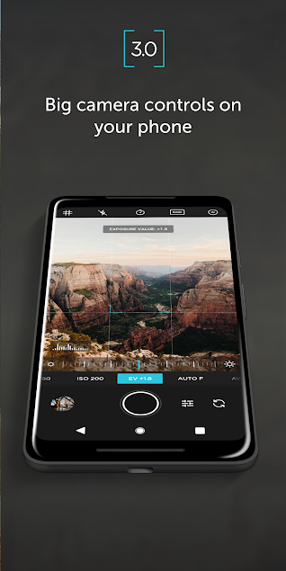 This great application will help iOS and Android users take beautiful photos like professional workers Picture 1