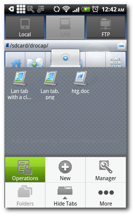 This is a way to transfer files from your computer to your Android phone without a USB cable Picture 17