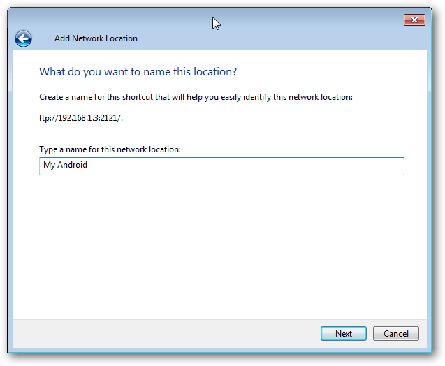 This is a way to transfer files from your computer to your Android phone without a USB cable Picture 9