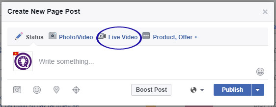 This is how Live Stream Facebook Video on PC, Fanpage Picture 20