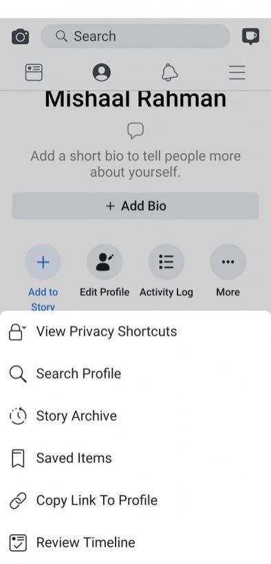 This is the all-new white interface of the Facebook application on Android, being tested Picture 4