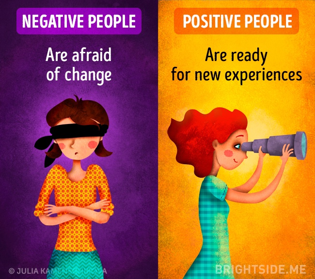 This is the difference between a positive and a negative person Picture 1