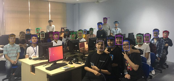 This is the first university in Vietnam to take attendance with face recognition, evasion is only in the past Picture 1