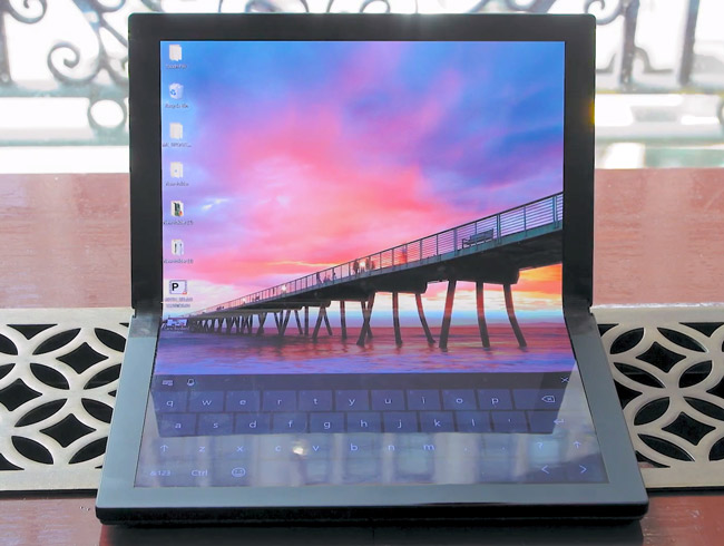 This is the world's first Lenovo ThinkPad X1 folding screen computer Picture 9