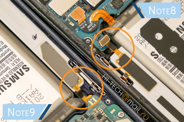 Thousands of thousands of dollars in the interior of the Galaxy Note 9 have just been released Picture 4