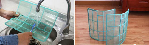Three steps to clean the indoor air conditioner at home effectively Picture 2