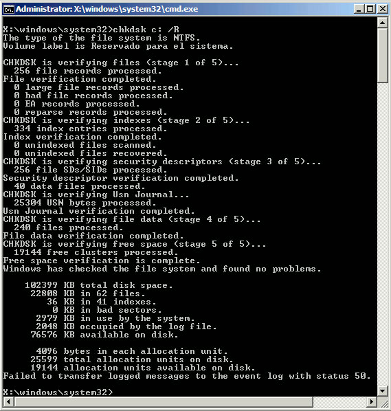 Three ways to check the drive in Windows 7 Picture 8