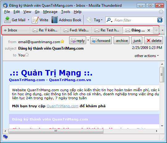 Thunderbird 3.0 re-exported with many outstanding improvements Picture 7