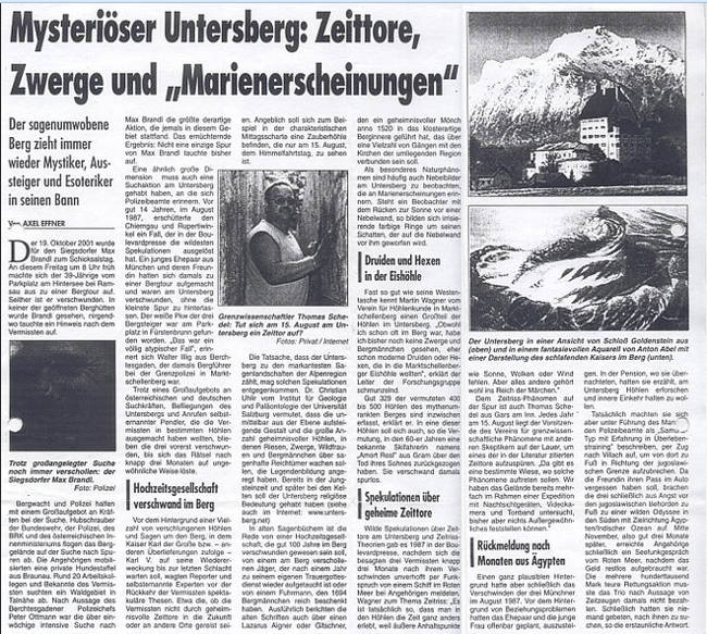 Timeless and mysterious disappearances break all physical laws in the mountains of Untersberg Picture 4