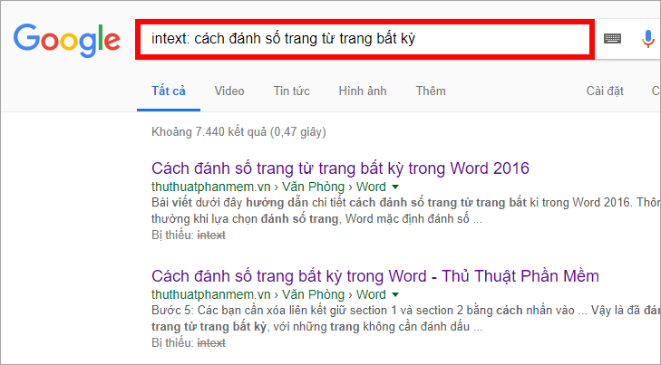 Tips and search syntax in Google effectively Picture 3