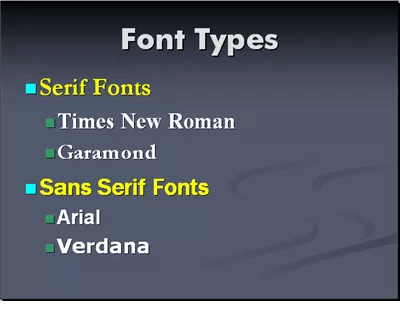 Tips for using fonts in PowerPoint files Picture 4